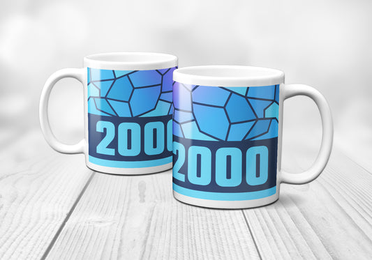 2000 Year Mug (11oz, Navy Blue)