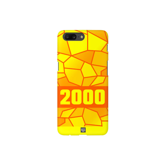 2000 Year Apple iPhone 14 Pro Max Glass Mobile Cover Cases (Orange)