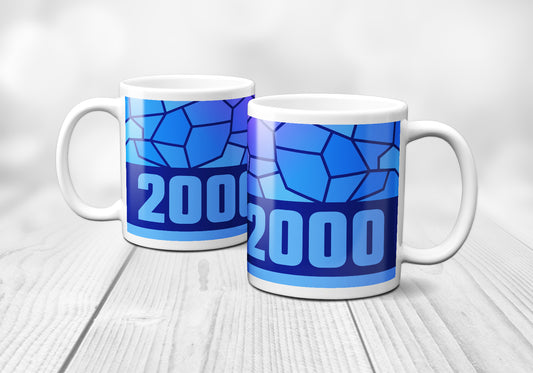 2000 Year Mug (11oz, Royal Blue)