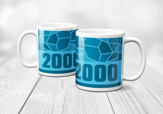 2000 Year Mug (11oz, Sky Blue)