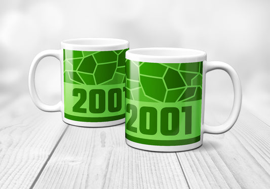 2001 Year Mug (11oz, Liril Green)