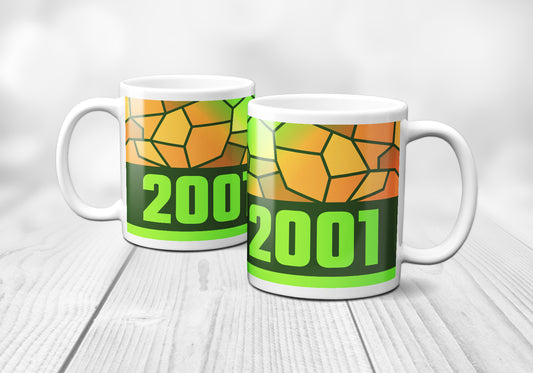 2001 Year Mug (11oz, Olive Green)