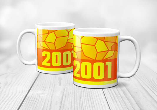 2001 Year Mug (11oz, Orange)