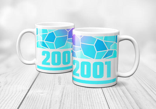 2001 Year Mug (11oz, White)