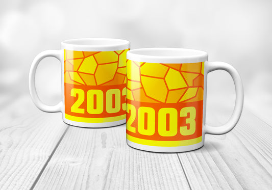 2003 Year Mug (11oz, Orange)