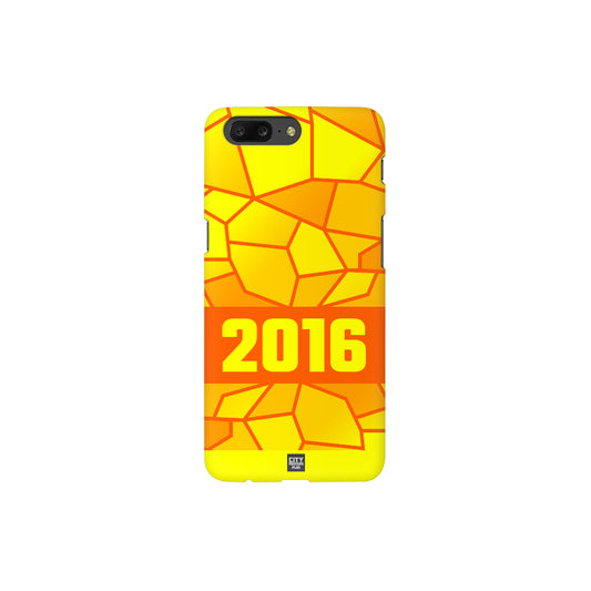 2016 Year Apple iPhone 14 Pro Max Glass Mobile Cover Cases (Orange)