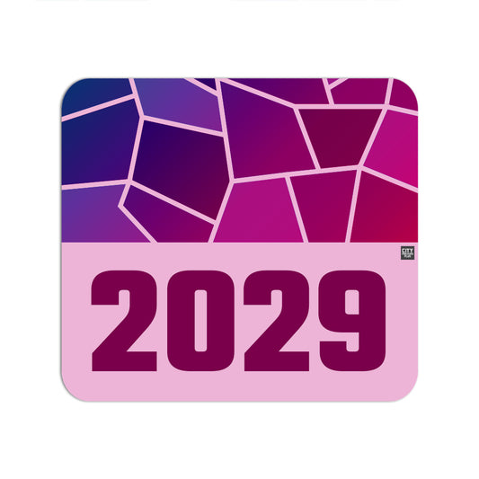 2029 Year Mouse pad (Light Pink)