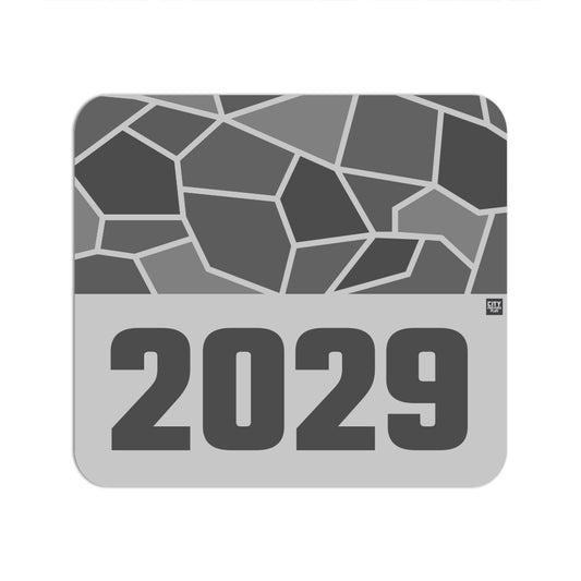 2029 Year Mouse pad (Melange Grey)
