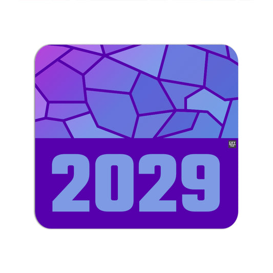 2029 Year Mouse pad (Purple)