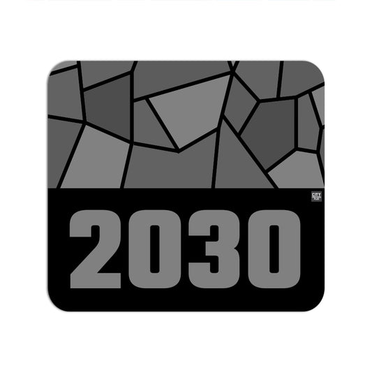 2030 Year Mouse pad (Black)