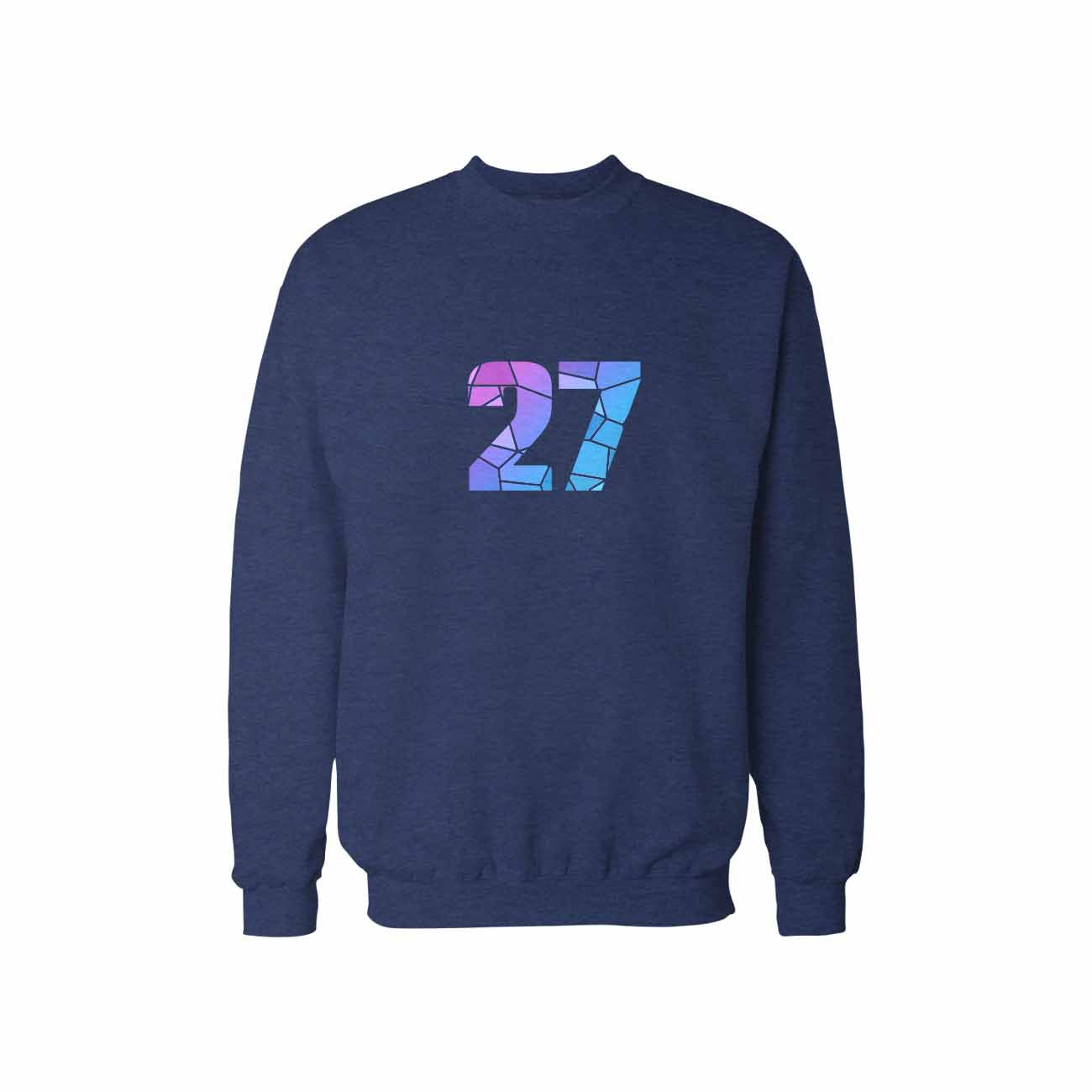 27 Number Unisex  Sweatshirt