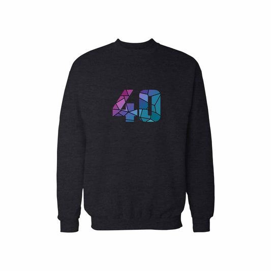 40 Number Unisex  Sweatshirt