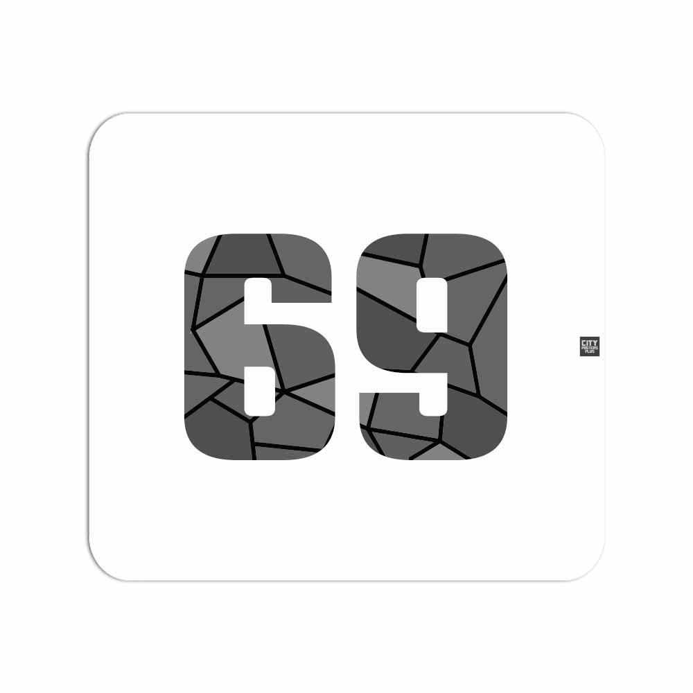 69 Number Mouse pad