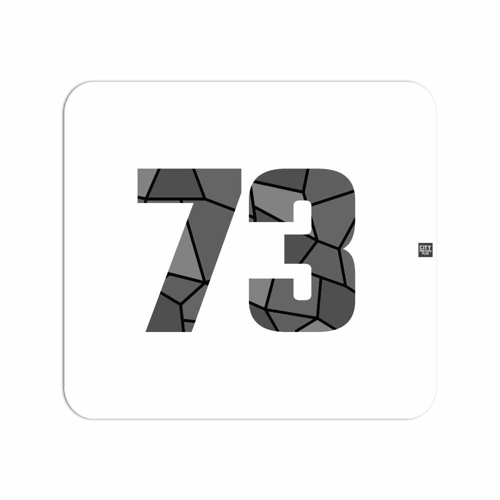 73 Number Mouse pad