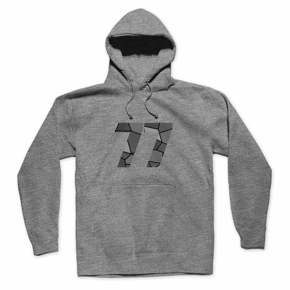 77 Number Unisex Hoodie Sweatshirt