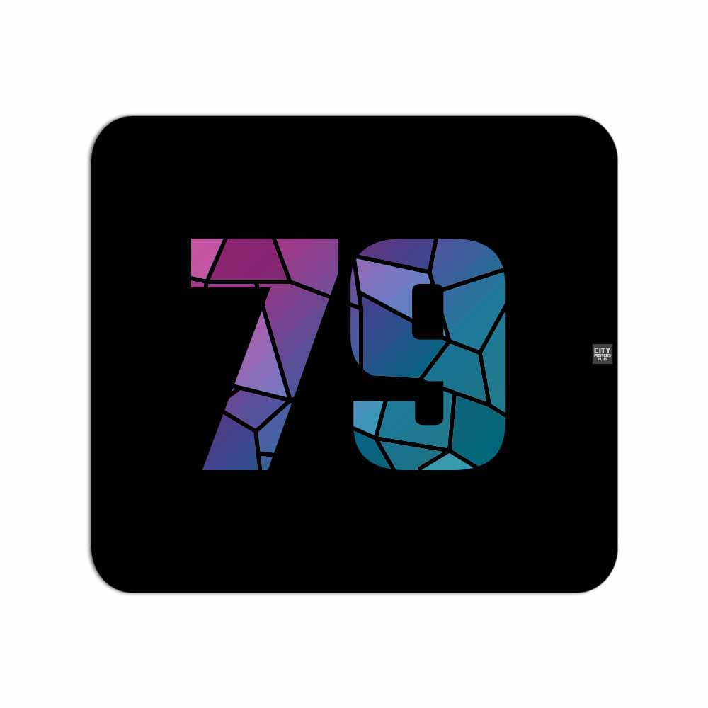 79 Number Mouse pad