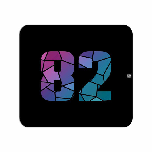 82 Number Mouse pad