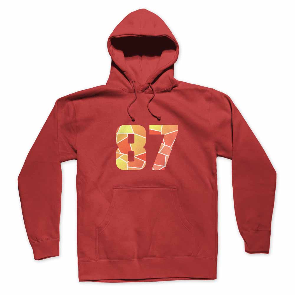87 Number Unisex Hoodie Sweatshirt