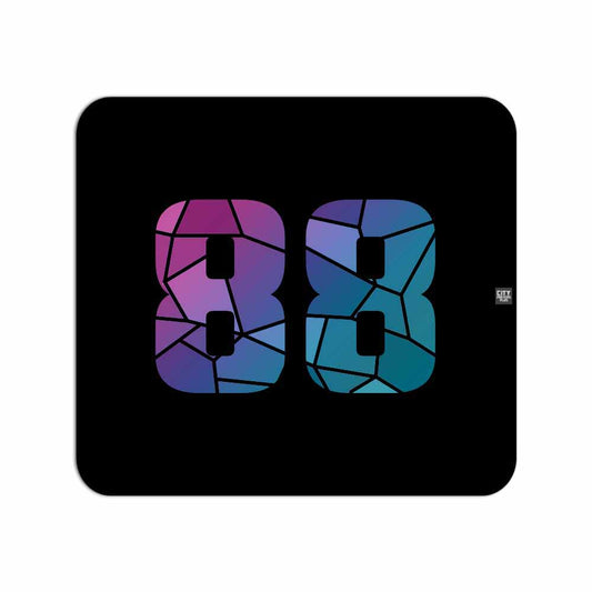 88 Number Mouse pad