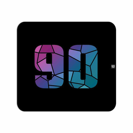 90 Number Mouse pad