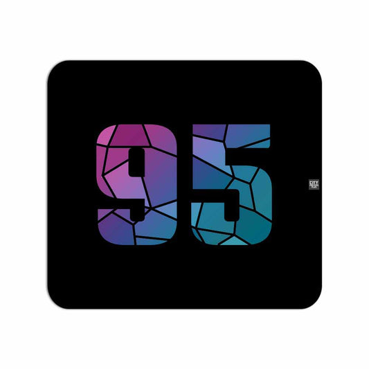 95 Number Mouse pad