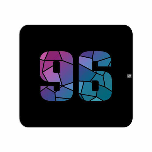 96 Number Mouse pad