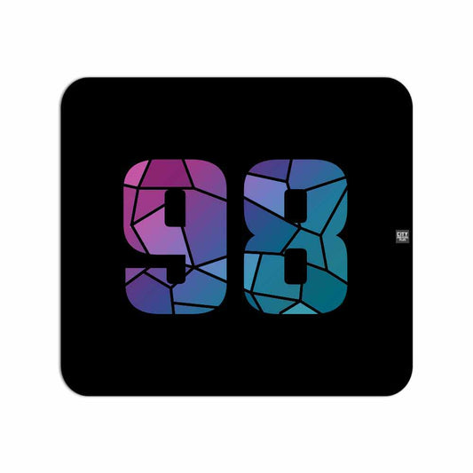 98 Number Mouse pad