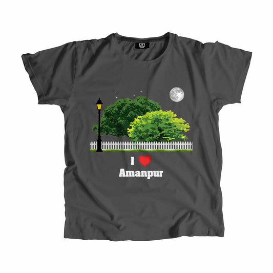 Amanpur Love Men Women Unisex T-Shirt