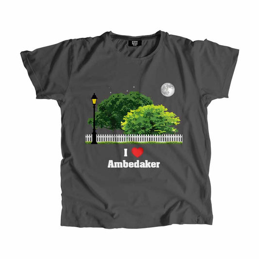 Ambedaker Love Men Women Unisex T-Shirt
