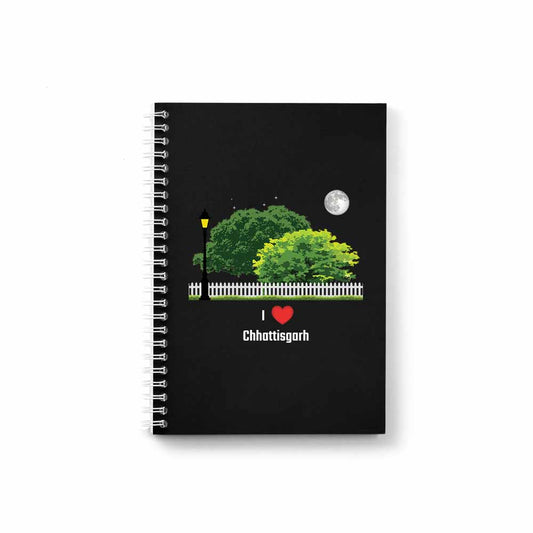 Chhattisgarh Notebook (A5 Size, 100 Pages, Ruled)