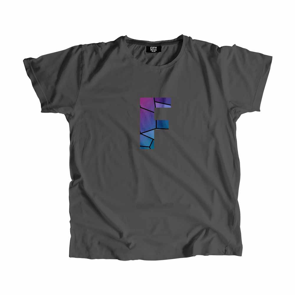 F Letter T-Shirt