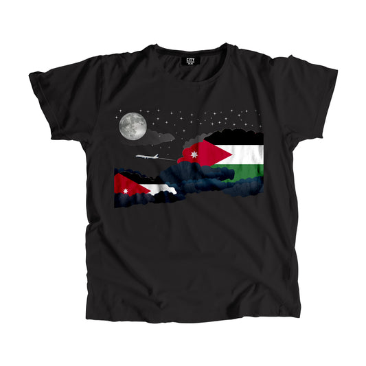 Jordan Flags Night Clouds Unisex T-Shirt
