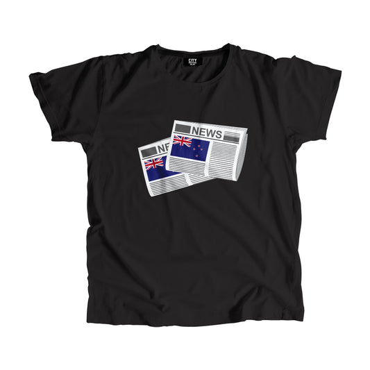 New Zealand Newspapers Unisex T-Shirt 