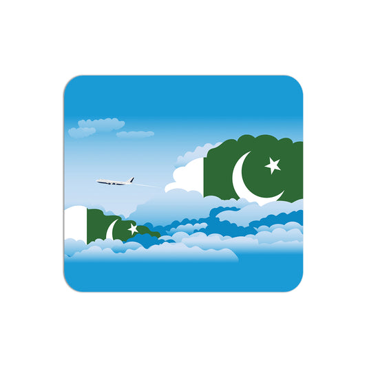 Pakistan Flag Day Clouds Mouse pad 