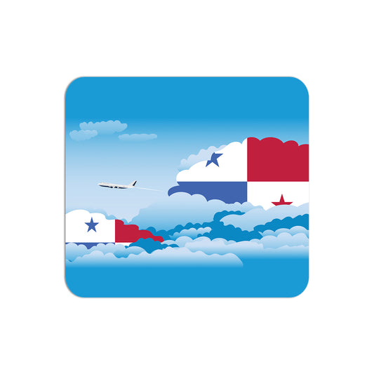 Panama Flag Day Clouds Mouse pad 