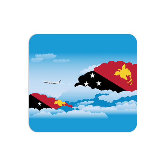 Papua New Guinea Flag Day Clouds Mouse pad 