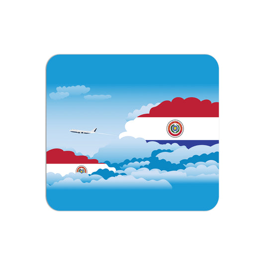 Paraguay Flag Day Clouds Mouse pad 