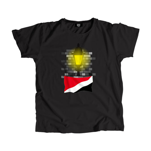 Sealand Principality of Flag Street Lamp Bricks Unisex T-Shirt