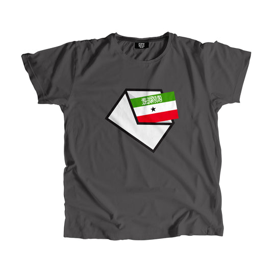 Somaliland Flag Mail Men Women Unisex T-Shirt