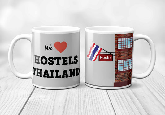 We Love THAILAND Hostels Mug
