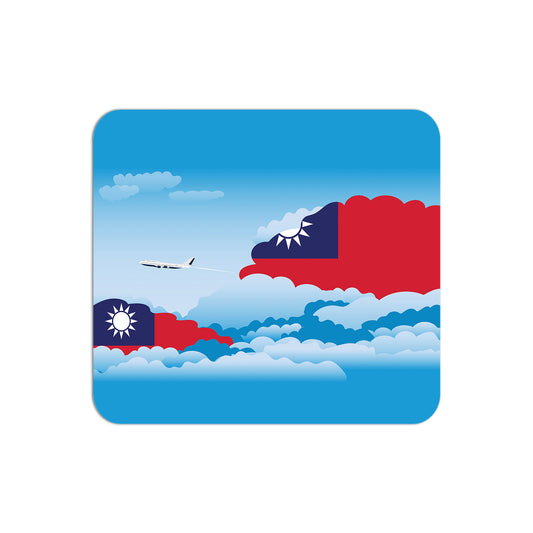 Taiwan Flag Day Clouds Mouse pad 