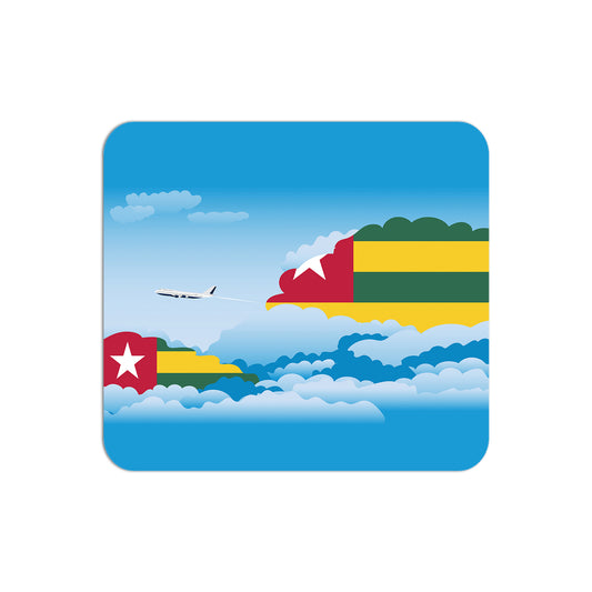 Togo Flag Day Clouds Mouse pad 