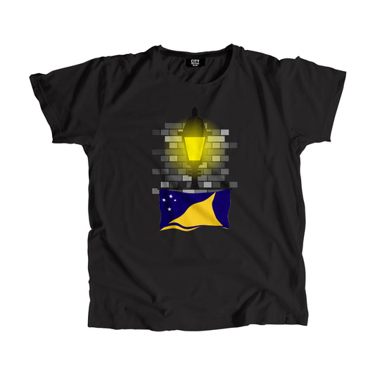Tokelau Flag Street Lamp Bricks Unisex T-Shirt