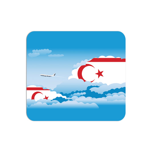 Turkish Republic of Northern Cyprus Flag Day Clouds Mouse pad 