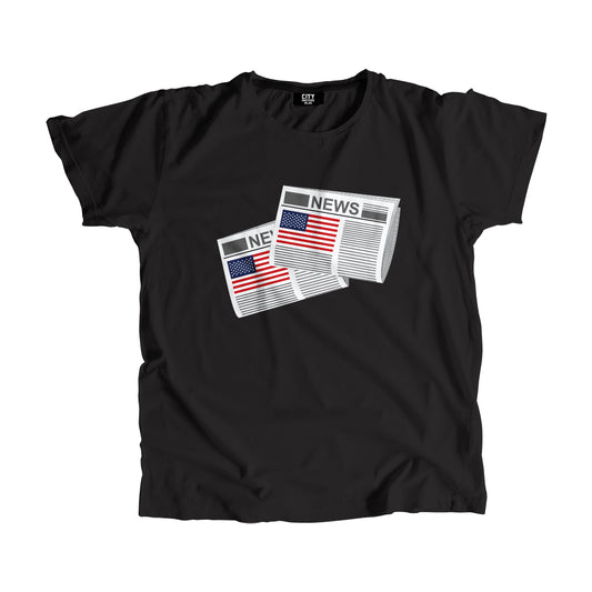 USA Newspapers Unisex T-Shirt 