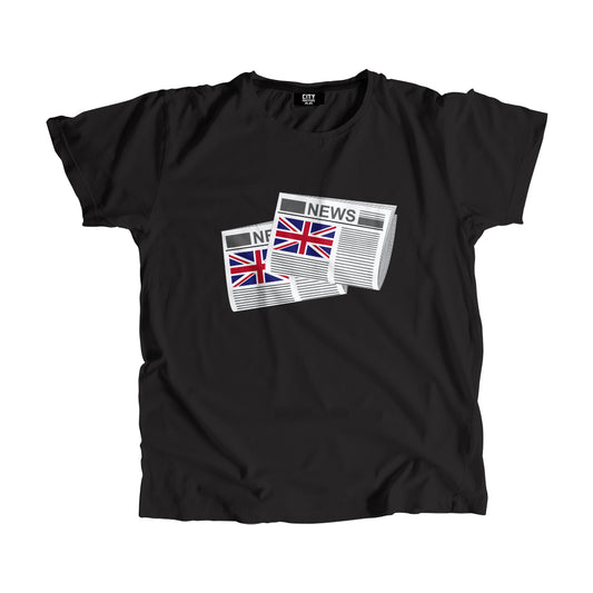 United Kingdom Newspapers Unisex T-Shirt 