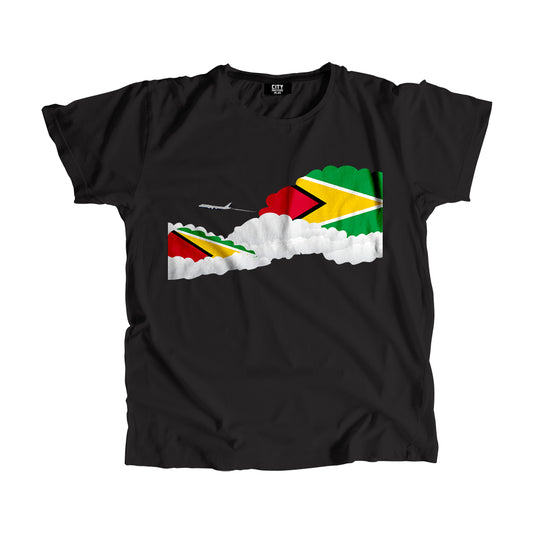Guyana Flags Day Clouds Unisex T-Shirt