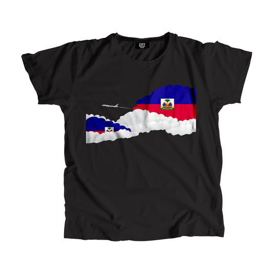 Haiti Flags Day Clouds Unisex T-Shirt