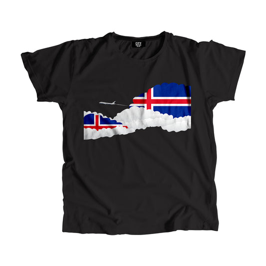 Iceland Flags Day Clouds Unisex T-Shirt