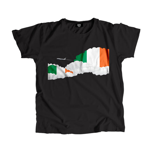 Ireland Flags Day Clouds Unisex T-Shirt